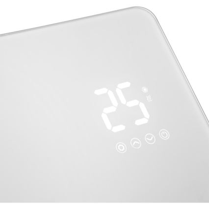 Sencor - Smarter elektrischer Direktheizer/Konvektor 1200/2400W/230V IP24 Wi-Fi weiß