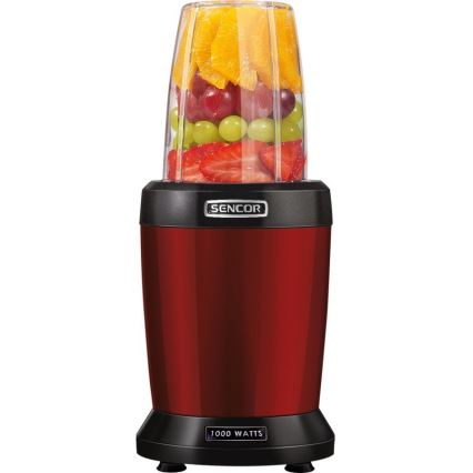 Sencor - Smoothie nutri Mixer 1000W/230V rot