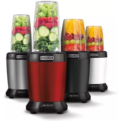 Sencor - Smoothie nutri Mixer 1000W/230V rot