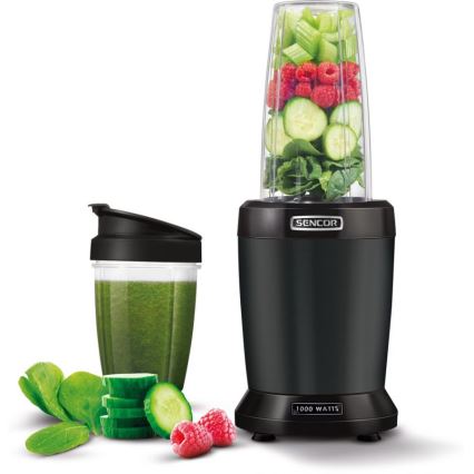 Sencor - Smoothie nutri Mixer 1000W/230V schwarz