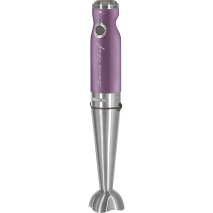 Sencor – Stabmixer 4in1 1200W/230V Edelstahl/Violett