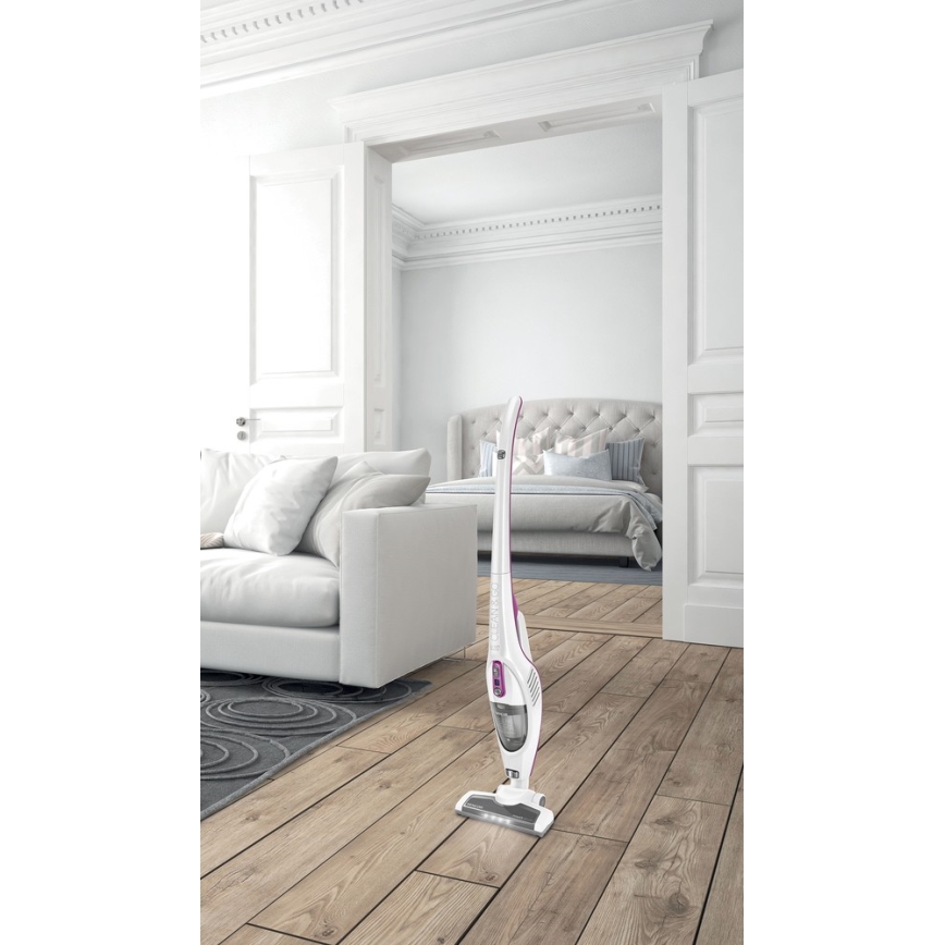 Sencor - Stabstaubsauger 2in1 110W/14,8V 2200 mAh weiß