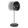 Sencor - Standventilator 3D UltraSilent 26W/230V Wi-Fi schwarz + Fernbedienung