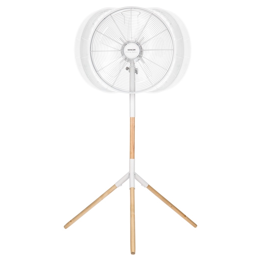 Sencor - Standventilator 50W/230V weiß/Buche