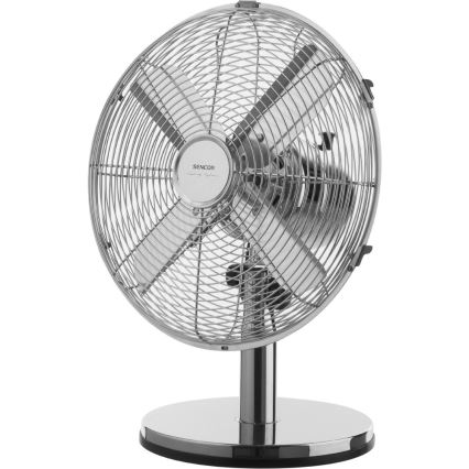 Sencor - Tischventilator 35W/230V, glänzender Chrom
