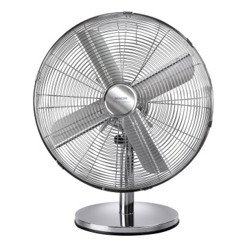Sencor - Tischventilator 50 W/230 V, hochglänzender Chrom