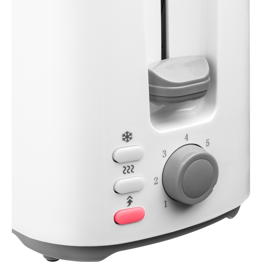 Sencor - Toaster mit zwei Schlitzen 750W/230V weiß