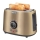Sencor - Toaster mit zwei Schlitzen und Brötchenaufsatz 1000W/230V beige