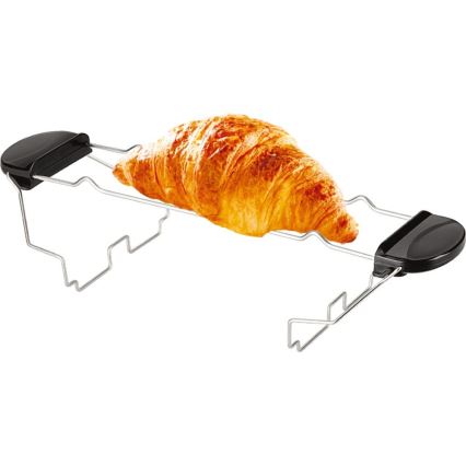 Sencor - Toaster mit zwei Schlitzen und Brötchenaufsatz 1000W/230V beige