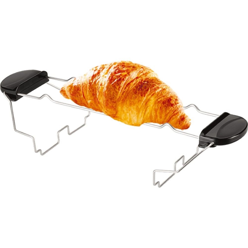 Sencor - Toaster mit zwei Schlitzen und Brötchenaufsatz 1000W/230V beige