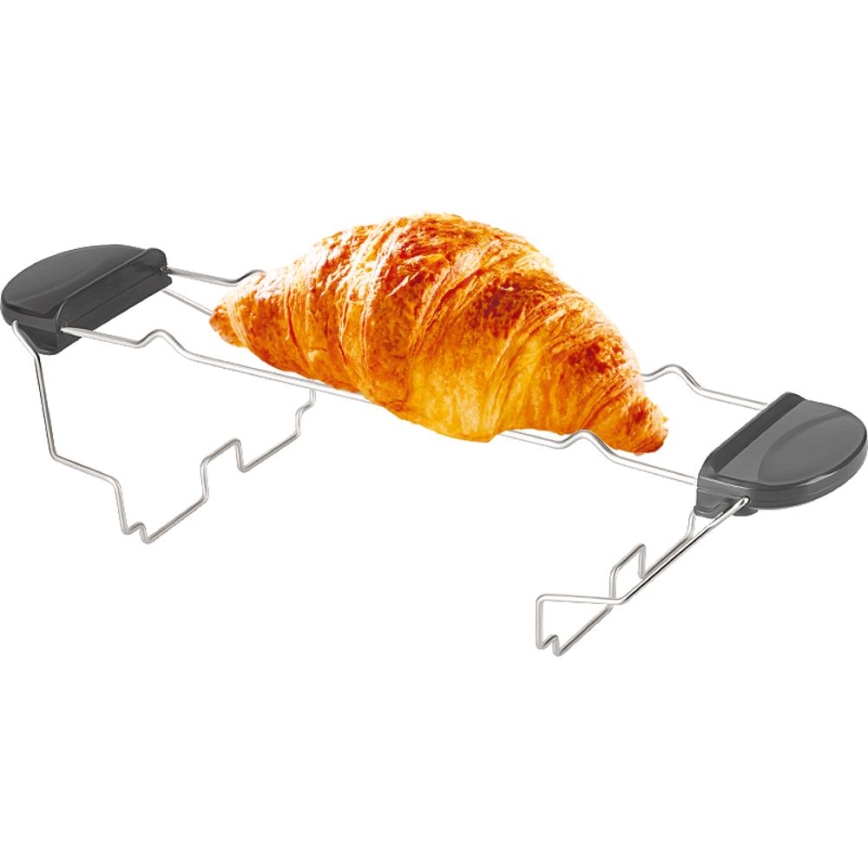 Sencor - Toaster mit zwei Schlitzen und Brötchenaufsatz 1000W/230V mintgrün