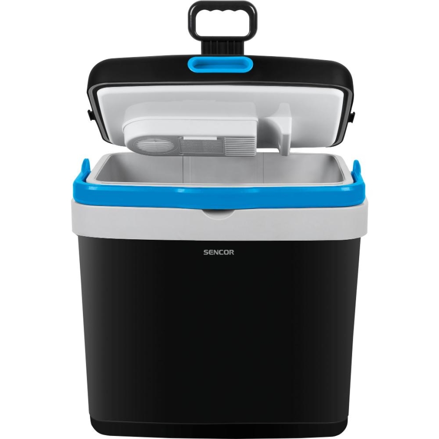Sencor - Tragbarer Kühlschrank fürs Auto 33 l 60W/12V/230V schwarz