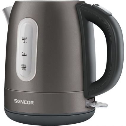 Sencor – Wasserkocher 1,2 l 2150W/230V anthrazit