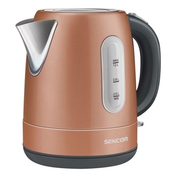 Sencor – Wasserkocher 1,2 l 2150W/230V Kupfer