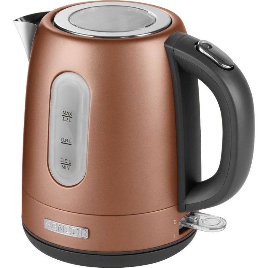 Sencor – Wasserkocher 1,2 l 2150W/230V Kupfer