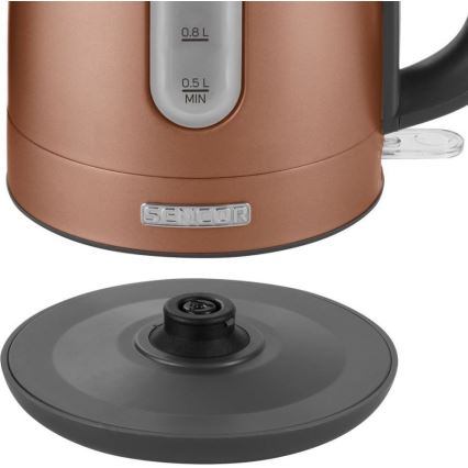 Sencor – Wasserkocher 1,2 l 2150W/230V Kupfer