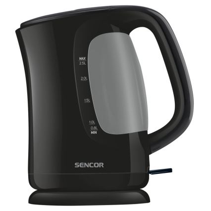 Sencor - Wasserkocher 2,5 l 2200W/230V schwarz