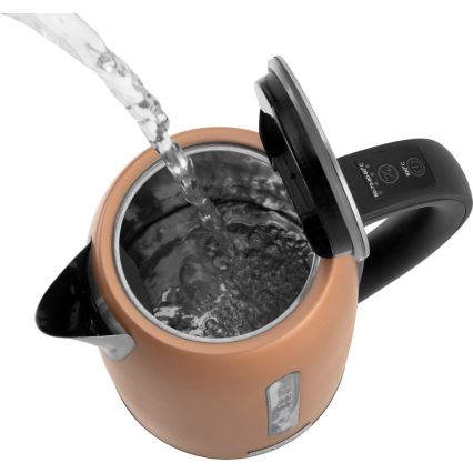 Sencor - Wasserkocher mit Temperaturregelung 1,7 l 2150W/230V kupferfarben