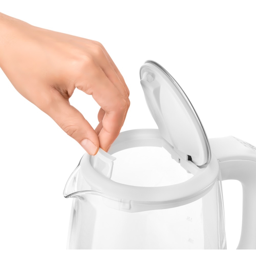 Sencor - Wasserkocher mit Thermoregulierung 2 l 2200W/230V weiß