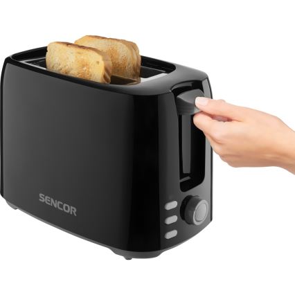 Sencor - Zweifach-Toaster 750W/230V schwarz