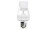 Sensor PIR für E27 Glühbirne weiß