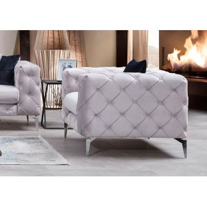 Sessel EUGEN, hellgrau