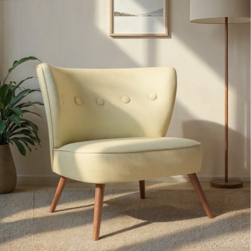 Sessel JENI, cremefarben