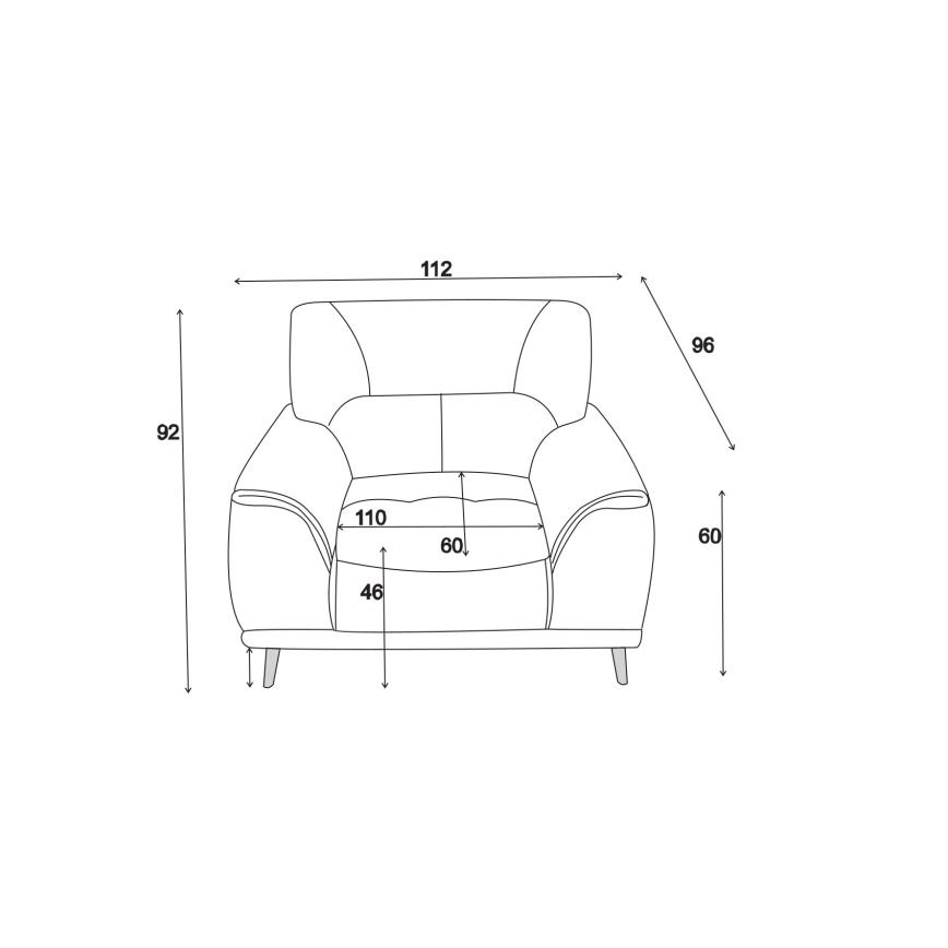 Sessel LIVORNO Beige