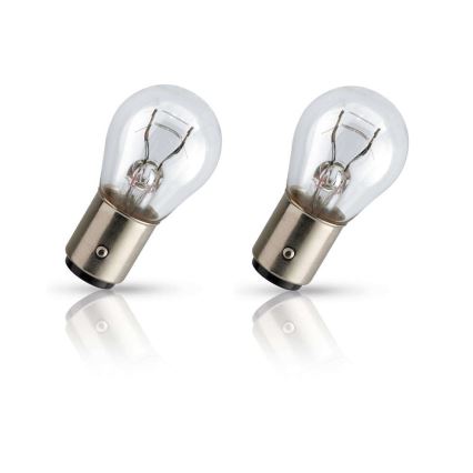 SET 2x Auto-Glühbirne Philips VISION 12499CP BAY15d/5W/12V