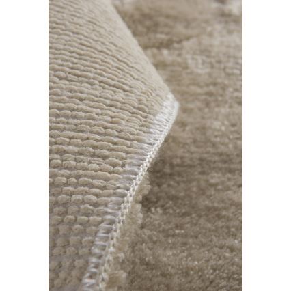 SET 2x Badezimmerteppich 60/100 cm beige