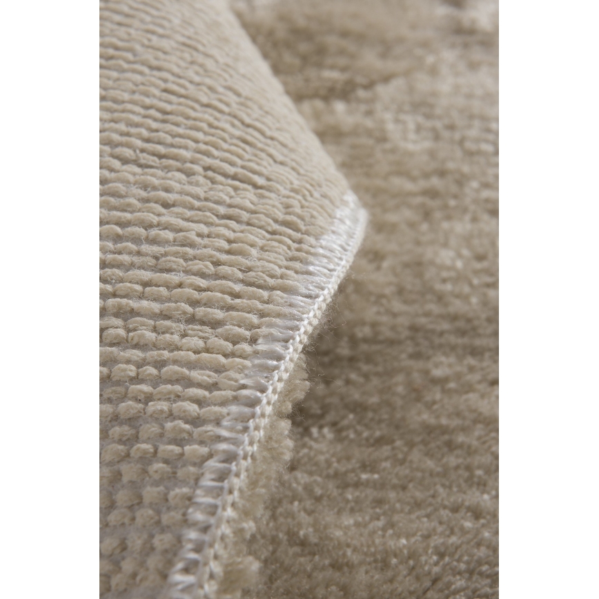 SET 2x Badezimmerteppich 60/100 cm beige