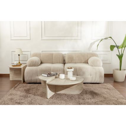 SET 2x Couchtisch ORION beige