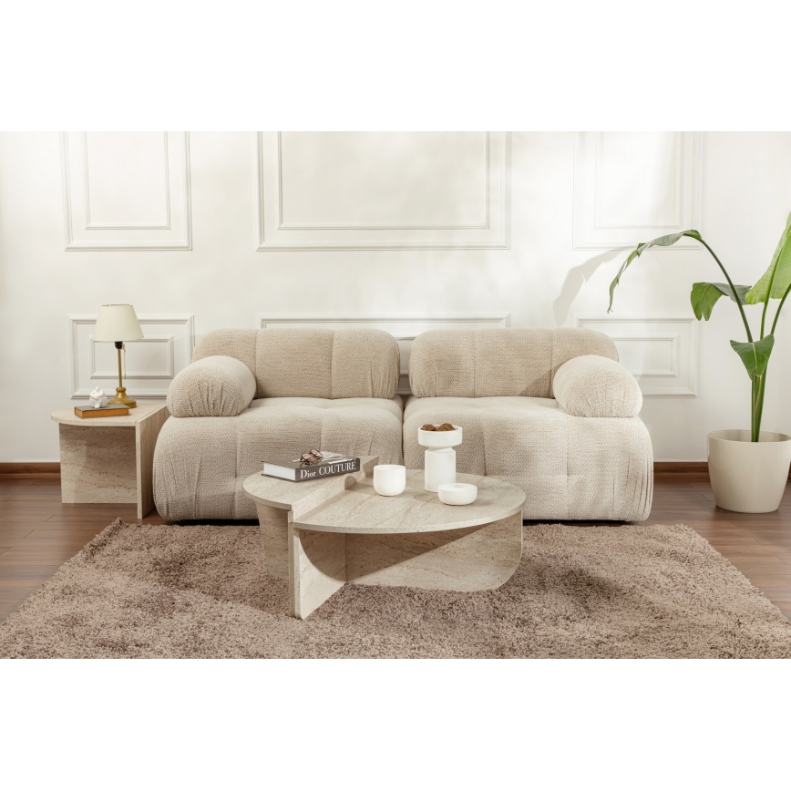 SET 2x Couchtisch ORION beige