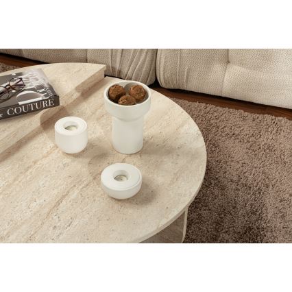 SET 2x Couchtisch ORION beige