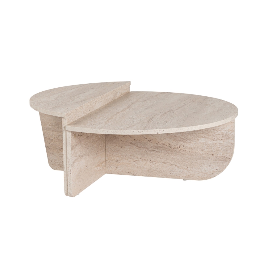 SET 2x Couchtisch ORION beige