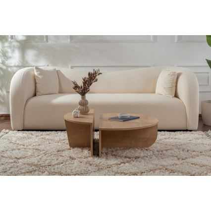SET 2x Couchtisch ORION Eiche