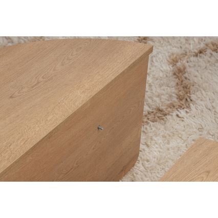 SET 2x Couchtisch ORION Eiche