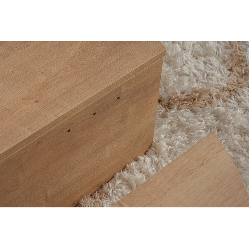 SET 2x Couchtisch ORION Eiche