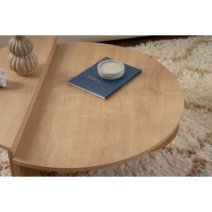 SET 2x Couchtisch ORION Eiche