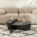 SET 2x Couchtisch ORION schwarz