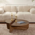 SET 2x Couchtisch ORION Walnuss