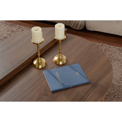 SET 2x Couchtisch ORION Walnuss