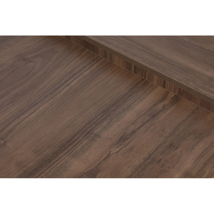 SET 2x Couchtisch PODIUM braun