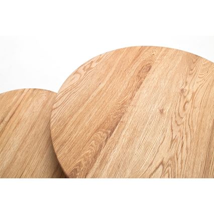 Set 2x Couchtisch VEYLOR, Eiche