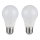 SET 2x Dimmbare LED-Lampe A60 E27/9W/230V 6400K