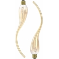 SET 2x dimmbare LED-Leuchtmittel LAMDA E27/4W/230V 2100K goldfarben