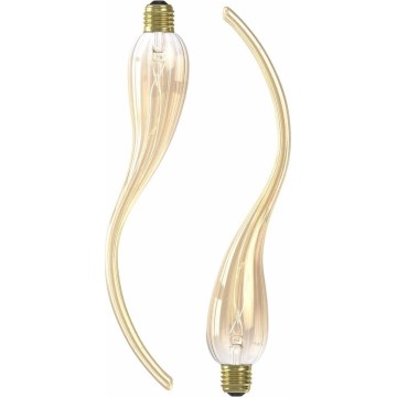 SET 2x dimmbare LED-Leuchtmittel LAMDA E27/4W/230V 2100K goldfarben