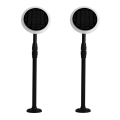 SET 2x Einstellbare LED-Solarleuchte GARDEN LED/3W/5V 42-80 cm 3000K IP65 1000 mAh