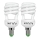 SET 2x Energiesparlampe E14/11W/230V