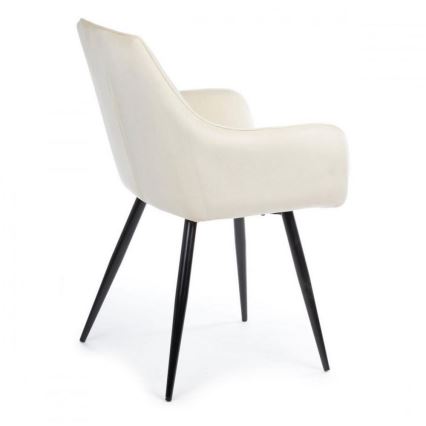 SET 2x Esszimmerstuhl SAMETTI cremefarben